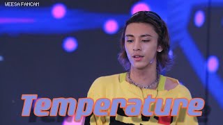 FANCAM 240204  PSYCHIC FEVER  Temperature  WEESA FOCUS  JAPANEXPOTHAILAND2024 [upl. by Assirk]