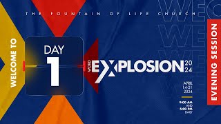 Fountain TV Word Explosion Conference 2024  Day 1  Evening Session Full Service [upl. by Radbourne]