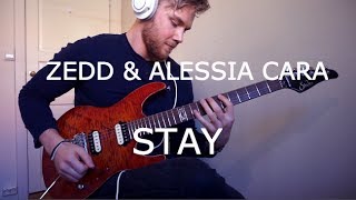 Zedd amp Alessia Cara  Stay  Electric Guitar Cover by Torbjørn Hoelsveen [upl. by Osicran325]