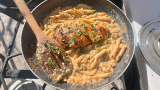 Creamy Chipotle Chicken Pasta  Delicious and Best Chipotle Chicken Recipe [upl. by Aniwde]