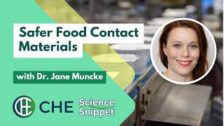 Dr Jane Muncke on Safer Food Contact Materials [upl. by Sterrett]