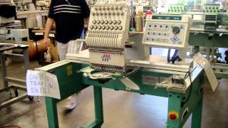 Tajima TEHXC1501 Embroidery Machine Bordadora Tajima [upl. by Livvy872]