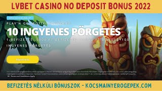 LVBet Casino No Deposit Bonus  Promo code 2023 quotRotikiquot 10 Free Spins [upl. by Enilemme]