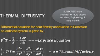 Thermal Diffusivity in Heat Transfer  GATE exam preparation video [upl. by Hax161]