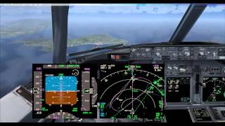 Skiathos NDB approach [upl. by Hoj178]