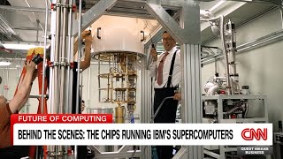 Richard Quest Helps Put Together an IBM Dilution Refrigerator [upl. by Aniahs]