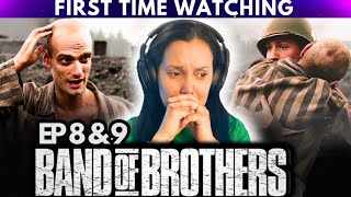 Band of Brothers BROKE ME 😭 Ep 8 amp 9  Reaction  First Time Watching [upl. by Ernestus893]