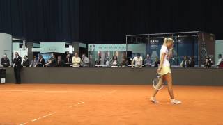 Maria Sharapova training session Part 2  Porsche Tennis Grand Prix 2013 [upl. by Htrag]