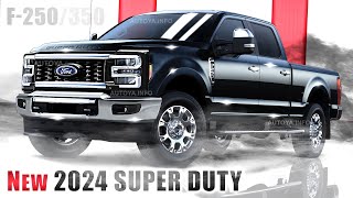 New 2024 Ford Super Duty  FIRST LOOK amp All We Know about F250 F350 F450 before 2023 Release [upl. by Nnylf]