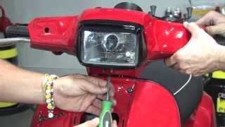 HID Kit on a Vespa S 150 [upl. by Nnasor945]