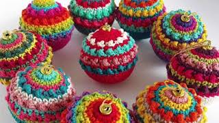 100 Hermosos Apliques de Navidad a Crochet [upl. by Annahahs]