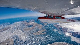 MOST EPIC FLIGHT EVER  Greenland to Iceland [upl. by Mungovan]