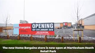 Home Bargains opens at Martlesham Heath Retail Park [upl. by Wimsatt]