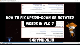 How to Fix UpsideDown or Rotated Videos in VLC [upl. by Carry]