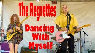 The Regrettes quotDancing With Myselfquot Live Performance Pasadena CA September 29 2018 [upl. by Netloc]