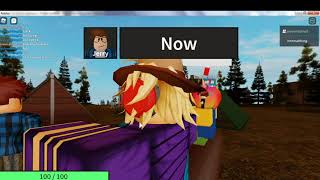 A VERY NORMAL CAMPING STORYROBLOX Bad ending [upl. by Imij]