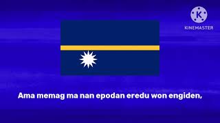 quotNauru Bwiemaquot  National Anthem of Nauru [upl. by Emor]