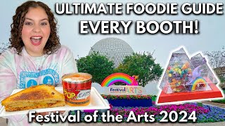 Ultimate Foodie Guide to Epcots Festival of the Arts 2024 Every Booth Entertainment Merchandise [upl. by Anasxor584]