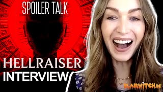 Spoiler Talk Jamie Clayton HELLRAISER interview 2023  Pinhead Cenobites [upl. by Imaon]