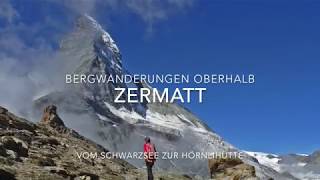 Zermatt Bergwanderung vom Schwarzsee zur Hörnlihütte [upl. by Zoara]