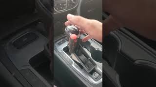 19 Chevy Equinox how to put in neutral without keys [upl. by Duntson]