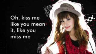 Demi Lovato Get Back Lyrics On Screen [upl. by Kassandra]