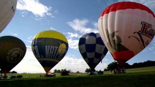 Hot Air Balloon in TimeLapse [upl. by Eimmac]