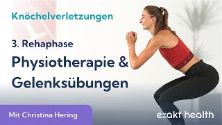 Fuß umgeknickt  Physiotherapie Die besten Übungen für Bänderrisse im Sprunggelenk 3 Rehaphase [upl. by Lehcer]