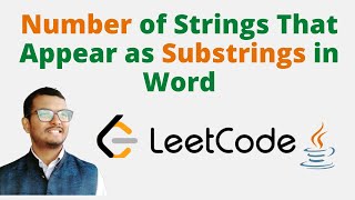 1967 Number of Strings That Appear as Substrings in Word  Java  Easy explanation  Hindi [upl. by Leahkim]