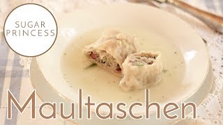 Maultaschen selber machen  Grundrezept  Sugarprincess [upl. by Ellerrehc]