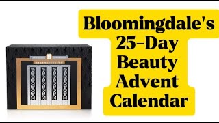 Bloomingdales 25 days beauty advent calendar [upl. by Zavras]