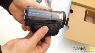 Camcorder M22 BenQ  Unboxing by wwwgeekshivecom [upl. by Aciretehs]