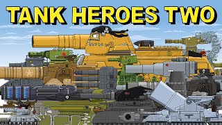 Tank Heroes Part 2  Battles of Iron Monsters [upl. by Esinned384]