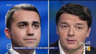 Omnibus  Fake news condividi se sei indignato Puntata 26112017 [upl. by Ayaj]