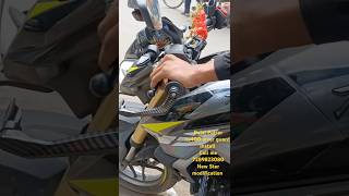 😱😱Bajaj Pulsar ns400 lever guard Install ns400 bajaj accessories modified modification 💯 [upl. by Qahsi555]