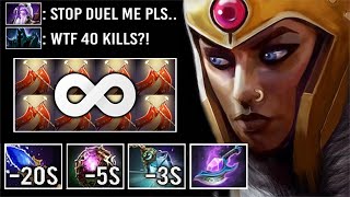 NonStop Duel Imba LC Octarine Core  Spell Prism 40 Kills 948 DMG Duel Most Imba Hero Dota 2 [upl. by Aisaim]