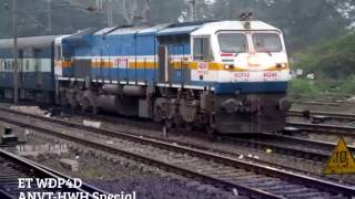 HD Departing From Mughalsarai  Crossing Darbhanga Bound Bagmati Superfast Express [upl. by Millford177]