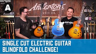 Single Cut Electric Guitar Blindfold Challenge [upl. by Nolrah741]