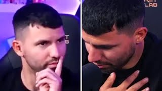 Sergio Aguero suffers heart arrhythmia during a LIVE Twitch stream😧 [upl. by Teteak]