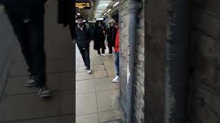 upton park underground station east london very quite platforms towards east amp west bound [upl. by Aguste525]