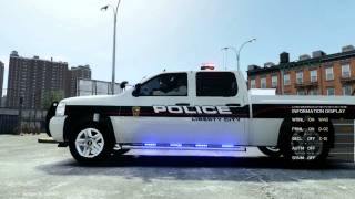 GTAIV Chevrolet Silverado 1500 Police By Bxbugs123 [upl. by Eyr382]