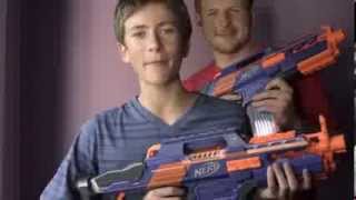 Nerf NStrike Elite Rapidstrike CS18 Werbespot [upl. by Sliwa365]