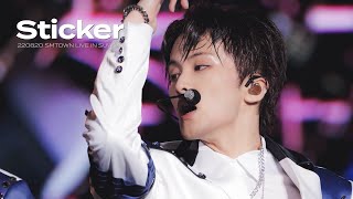 4K 220820 SMTOWN LIVE 2022 NCT 127 MARK Sticker Fancam 엔시티 127 마크 스티커 직캠 [upl. by Aubert]