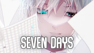 「Nightcore」→ Seven Days Lyrics by Rosendale [upl. by Lulita]