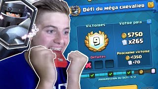 PACK OPENING COFFRE DE CLAN  DÉFI MEGA CHEVALIER ON DÉBLOQUE LA NOUVELLE LEGENDAIRE  CLASH ROYALE [upl. by Dorr81]