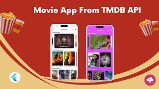 Flutter Movie App Using TMDB API  Flutter Movie App API [upl. by Sharyl]