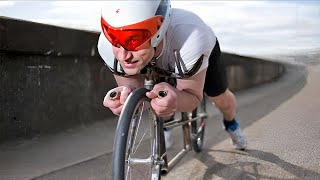 Lo Acosaban 247 Pero Construyo Una Bicicleta Con Una Lavadora y Logro Ser Campeón Del Mundo [upl. by Rebel429]