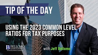 Tip of the Day Using the 2023 Common Level Ratios for Tax Purposes [upl. by Llibyc]