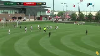 Baylor Soccer Highlights at Nebraska  August 20 2023 [upl. by Vokaay]