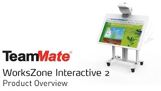 TeamMate WorksZone Interactive Table 2  Epson [upl. by Eirena]